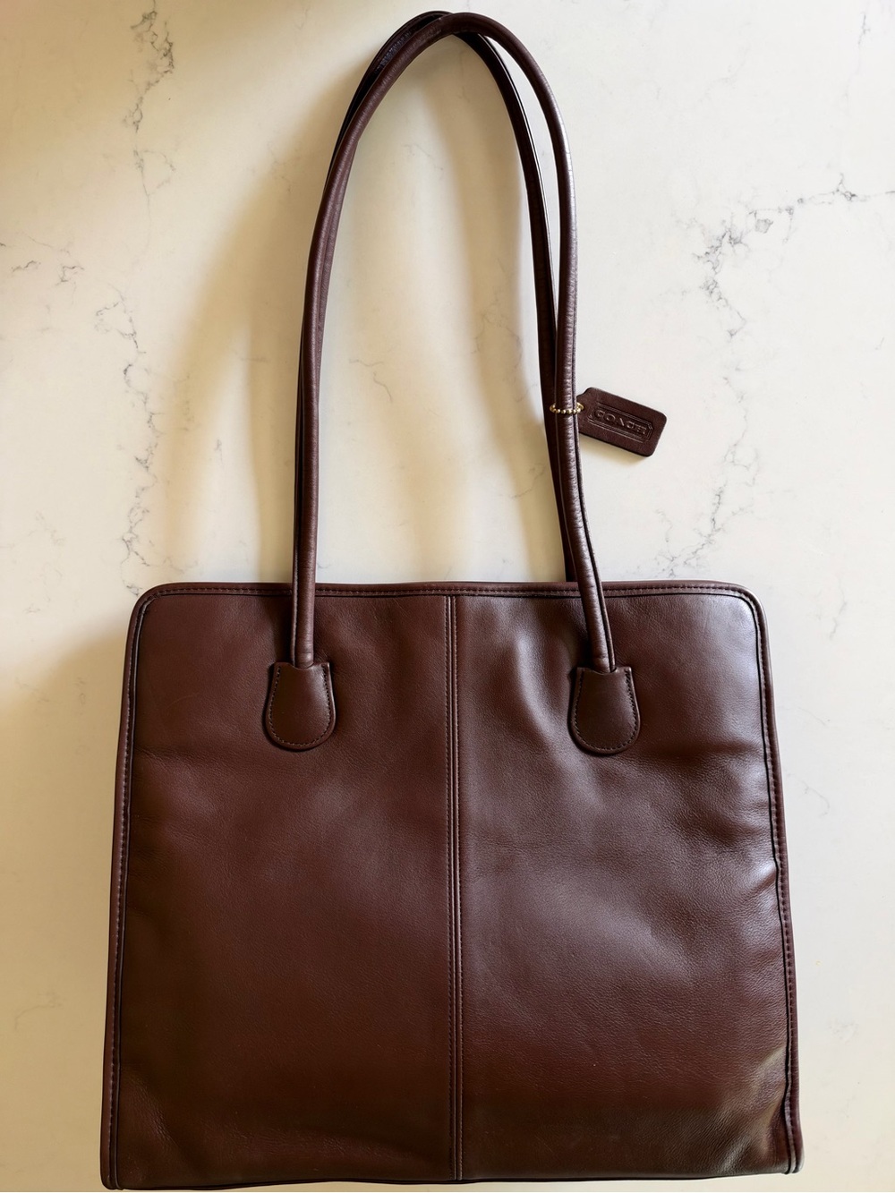 Vintage Coach Legal Tote 7303 in Mahogany